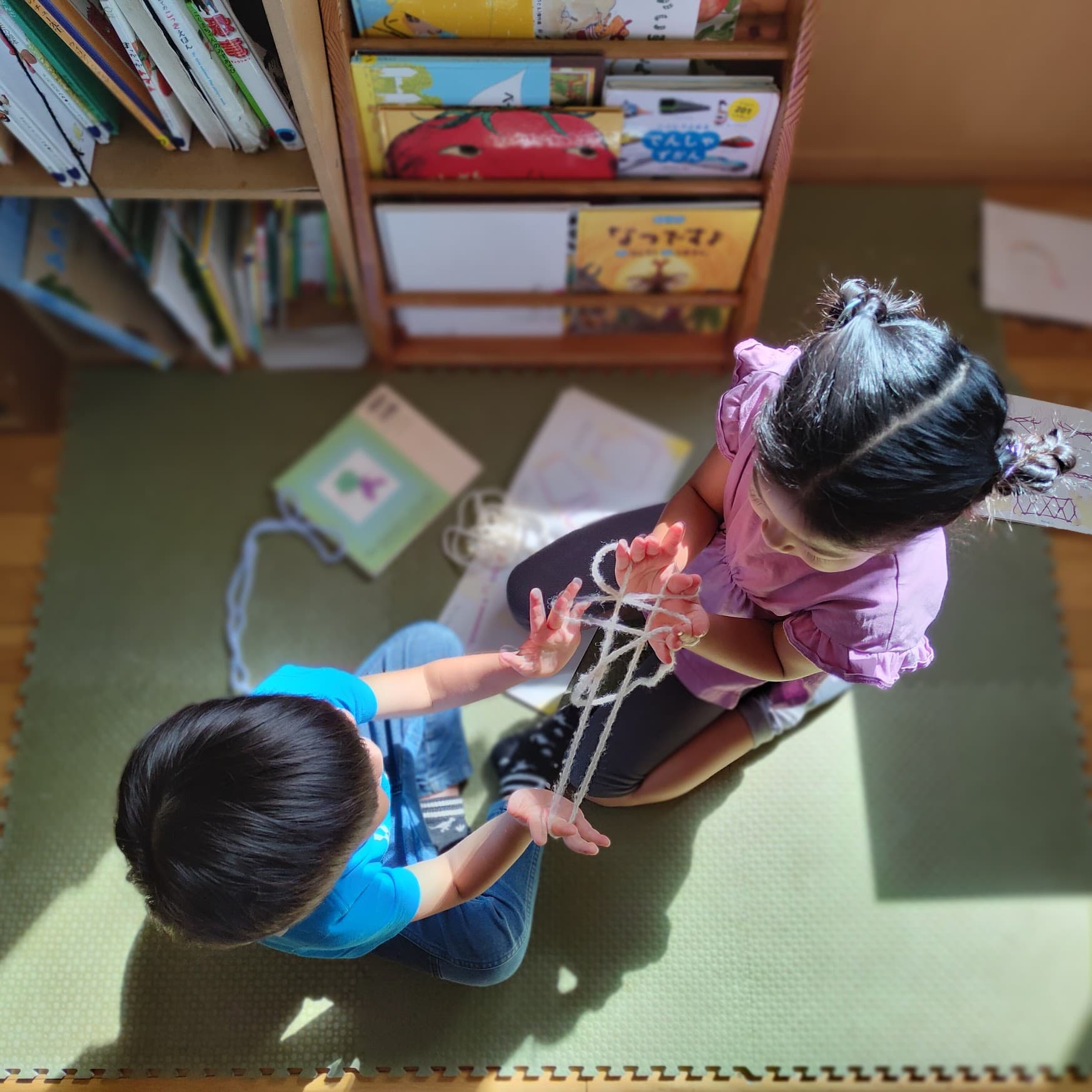 園児の笑顔